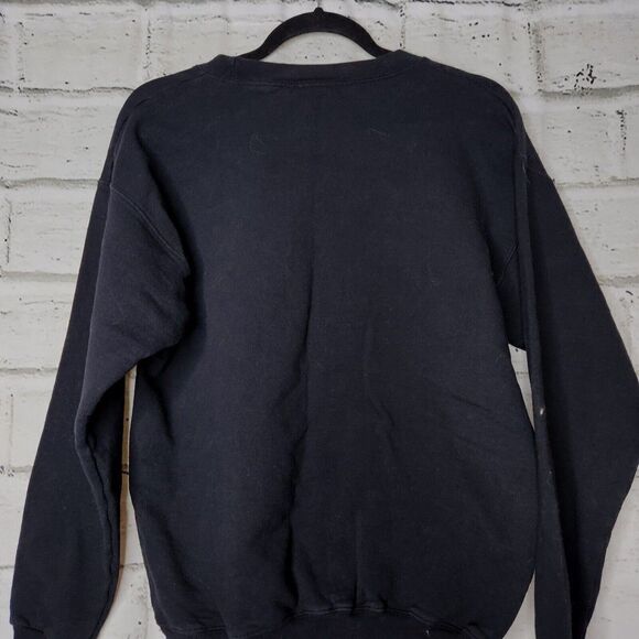 Men's Hanes Black Red Star Wars' Themed Pixel Sweatshirt Size S (34-36) - Picture 7 of 9